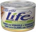 LifeCat leRicette Тунец с мидиями и креветками