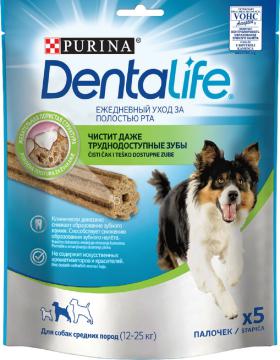 Изображение 1 - Purina DentaLife Лакомство для собак средних пород