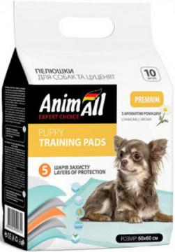 Изображение 1 - AnimAll Puppy Training Pads с ароматом ромашки для собак и щенков 60х60