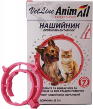 Изображение 1 - AnimAll VetLine Ошейник от блох и клещей для собак и котов, 35 см