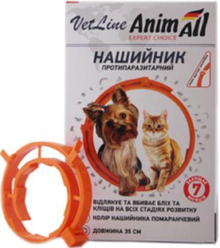 Изображение 2 - AnimAll VetLine Ошейник от блох и клещей для собак и котов, 35 см