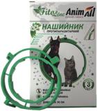 AnimAll FitoLine Nature Ошейник от блох и клещей для собак и котов, 35 см