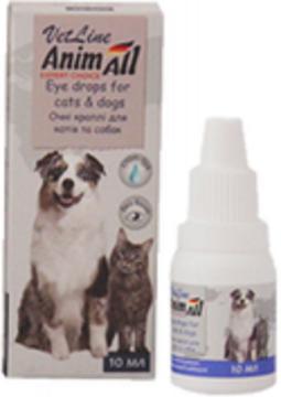 Изображение 1 - AnimAll VetLine Глазные капли для собак и котов