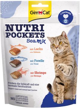 Изображение 1 - GimCat Nutri Pockets Sea mix мультивитаминное лакомство