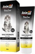 AnimAll VetLine Malt Fitopaste Фитопаста для выведения шерсти у котов