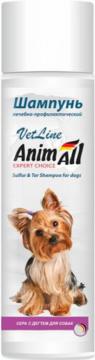 Изображение 1 - AnimAll VetLine Шампунь против зуда и перхоти с серой и дегтем для собак