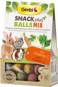 Изображение 1 - Gimbi Balls mix Лакомство-шарики для грызунов