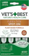 Vet’s Best Flea&Tick Spot On Капли для собак более 18 кг
