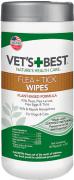 Vet’s Best Natural Flea & Tick Салфетки от блох и клещей для собак