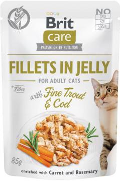 Изображение 1 - Brit Care Cat Pouch Треска и форель в желе