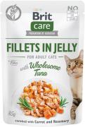 Brit Care Cat Pouch Тунец в желе