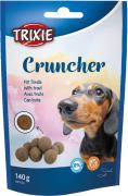 Trixie Cruncher с форелью