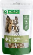Nature's Protection Snacks For Dogs Роллы с кроликом и треской