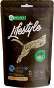 Nature's Protection Lifestyle snack for cats Мягкие полоски из рыбы