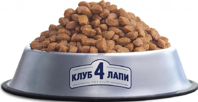 Изображение 2 - Клуб 4 Лапы контроль веса для собак малых пород с индейкой
