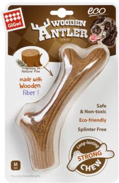 Изображение 4 - GiGwi Wooden Antler Жувальний ріг з дерева