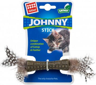 Изображение 1 - GiGwi Catnip Паличка з котячої м'яти з пір'ям
