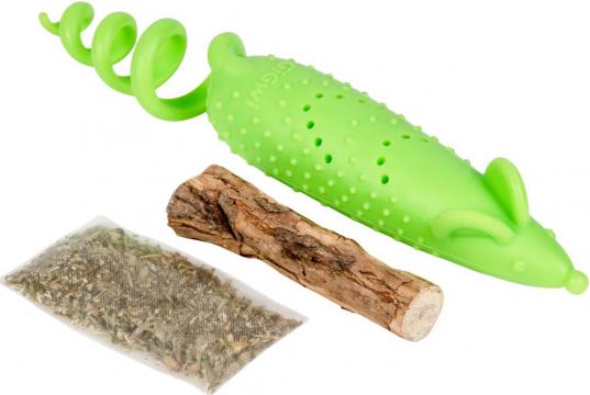 Изображение 1 - GiGwi Catnip Гумова мишка