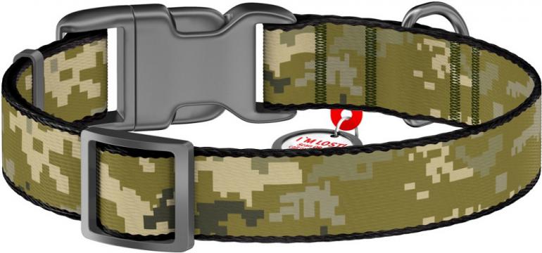 Изображение 2 - Collar WauDog Nylon Мілітарі нейлоновий нашийник