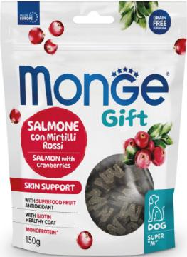 Изображение 1 - Monge Gift Dog Adult Skin Support Лосось с Клюквой