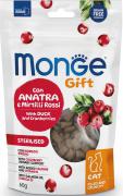 Monge Gift Cat Sterilsed Утка и Клюква