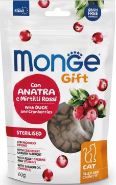 Изображение 1 - Monge Gift Cat Sterilsed Утка и Клюква