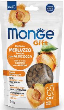 Изображение 1 - Monge Gift Cat Skin Support Треска и Абрикосы