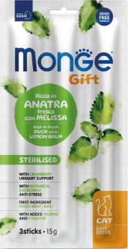 Изображение 1 - Monge Gift Cat Sterilsed Утка и Мелисса