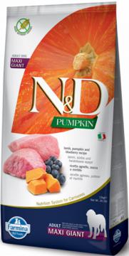 Изображение 1 - Farmina N&D GF Pumpkin Adult Maxi & Giant Ягненок и Черника