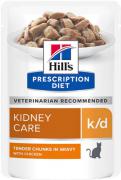 Hill's Wet PD Feline Kidney Care k/d з куркою