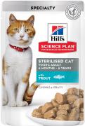 Hill's SP Feline Adult Young Sterilised Cat з фореллю в соусі