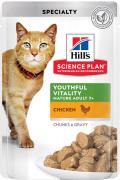 Hill's SP Feline Mature Adult 7+ Senior Vitality з куркою в соусі