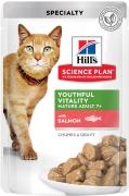 Hill's SP Feline Mature Adult 7+ Senior Vitality з лососем в соусі