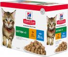 Hill's SP Feline Kitten Мультипак курка/океанічна риба в соусі