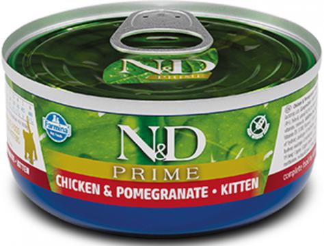 Изображение 1 - Farmina N&D Grain Free Prime Chicken Kitten