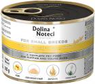 Dolina Noteci Premium Junior Small Breed с куриными желудками и телячьей печенью