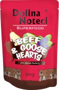 Dolina Noteci Superfood из говяжьих и гусиных сердец