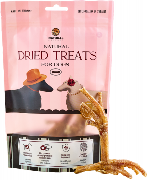 Изображение 1 - Natural Dried Treats Лапы куриные