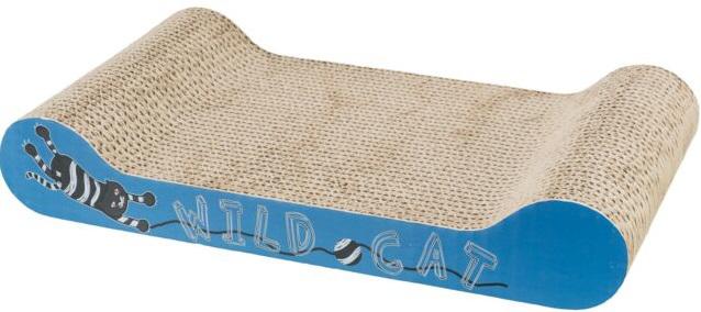 Изображение 1 - Trixie Когтеточка Scratching Cardboard Wild Cat из картона