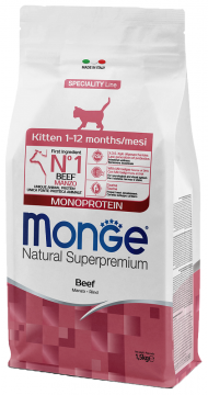 Изображение 1 - Monge Kitten с говядиной