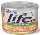 LifeCat LeRicette Тунец с анчоусами и лососем