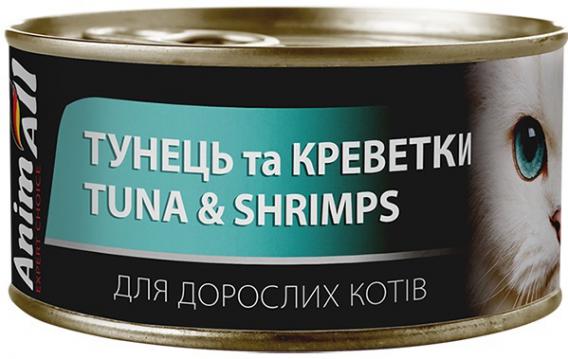 Изображение 1 - Animall консерва для кошек с тунцом и креветками