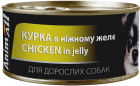 Animall консерва для собак с курицей в нежном желе