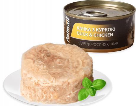 Изображение 2 - Animall консерва для собак с уткой и курицей