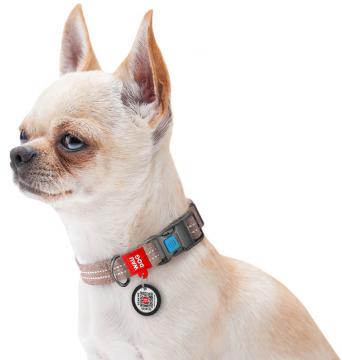 Изображение 3 - Collar Waudog Re-Cotton с qr паспортом коричневый