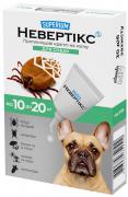 Superium Nevertix противоклещевые капли на холку для собак 10-20 кг