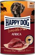 Happy Dog Sensible Pure Africa с мясом страуса