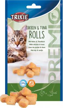 Изображение 1 - Trixie Premio Rolls лакомство с курицей и тунцом