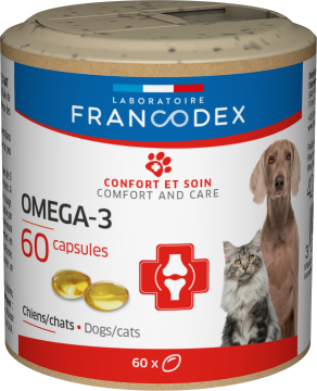 Изображение 1 - Francodex Omega 3 Capsules Dog Cat