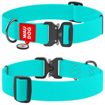 Изображение 1 - Collar WauDog Waterproof Флуоресцентный Ошейник с QR-Паспортом Метал